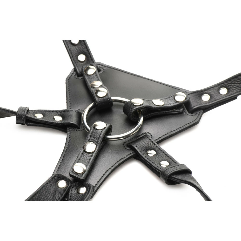 Strap On Harnesses Extreme Sex Toys, Bondage, & Fucking Machines | ExtremeRestraintsLeather Strap On Harness - Image 6