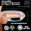 Male Masturbation Sleeves & Strokers Extreme Sex Toys, Bondage, & Fucking Machines | ExtremeRestraintsMilker Masturbator With Ball Strap