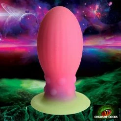 Creature Cocks Extreme Sex Toys, Bondage, & Fucking Machines | ExtremeRestraintsXeno Egg Glow In The Dark Silicone Egg