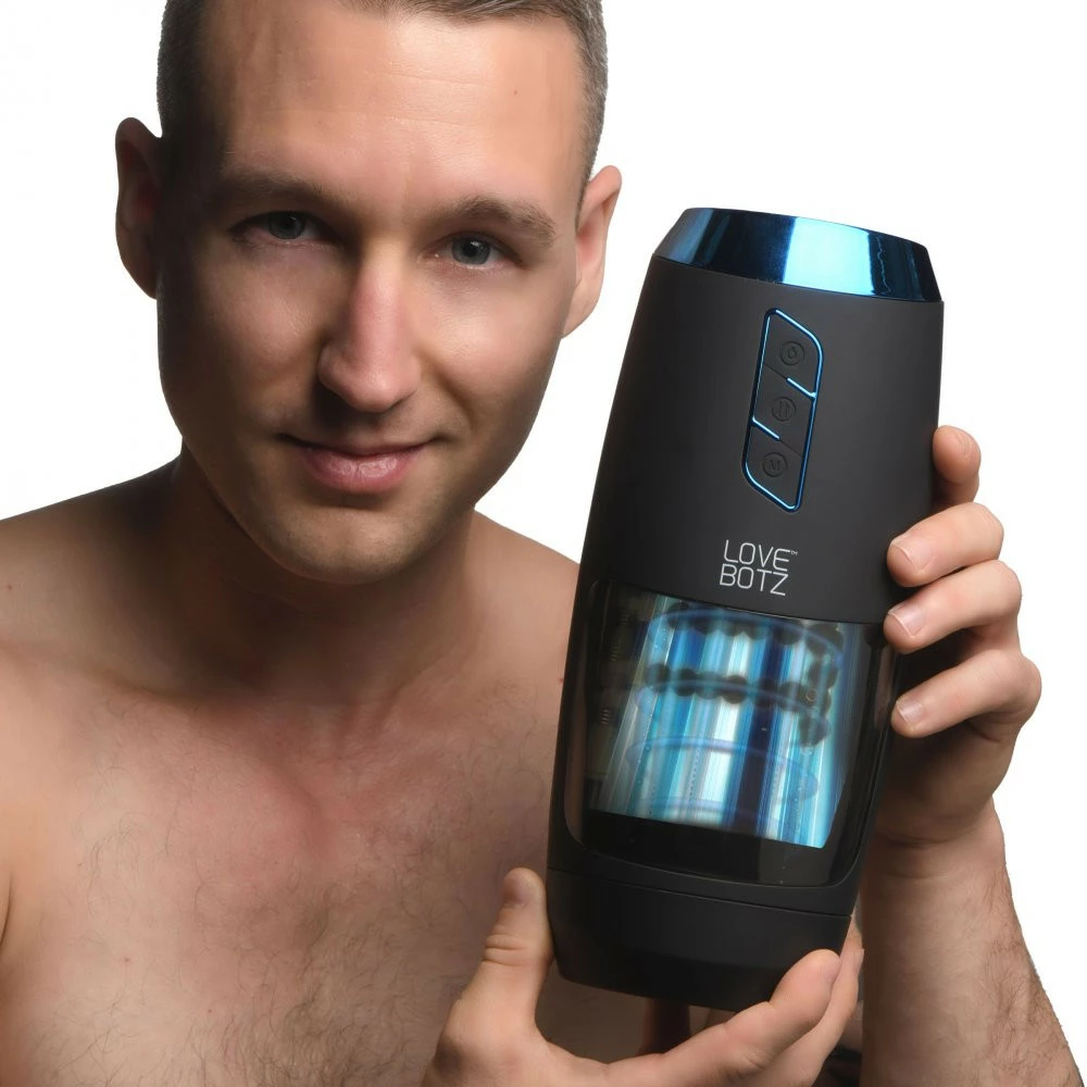 Automatic Masturbator Devices & Auto Blowjob Machines Extreme Sex Toys, Bondage, & Fucking Machines | ExtremeRestraintsThe Milker Slider 18X Stroking Masturbator - Image 2