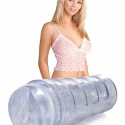 Male Masturbation Sleeves & Strokers Extreme Sex Toys, Bondage, & Fucking Machines | ExtremeRestraintsMistress Julie Diamond Deluxe Clear Pussy Stroker