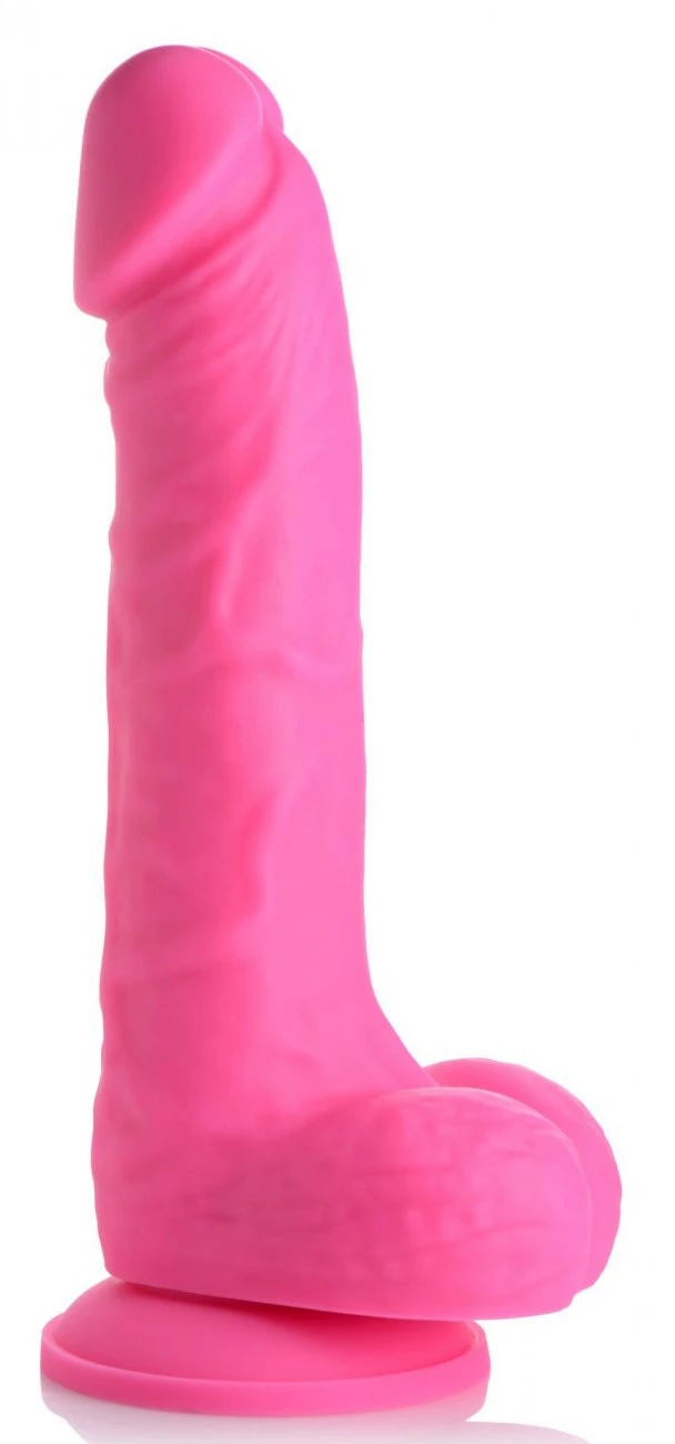 Curve Toys Extreme Sex Toys, Bondage, & Fucking Machines | ExtremeRestraints7 Inch Silicone Dildo With Balls - Image 3