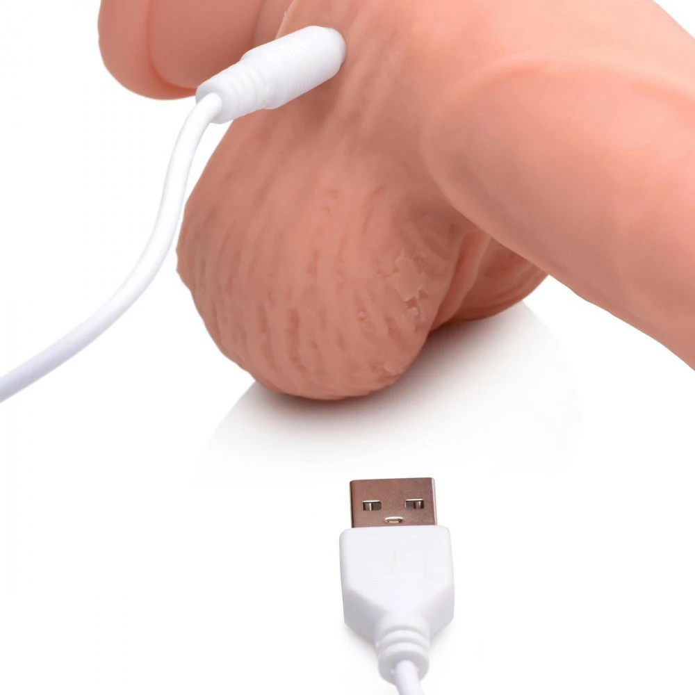 Strap-On Dildos Extreme Sex Toys, Bondage, & Fucking Machines | ExtremeRestraintsThrusting And Vibrating 8 Inch Dildo - Image 7