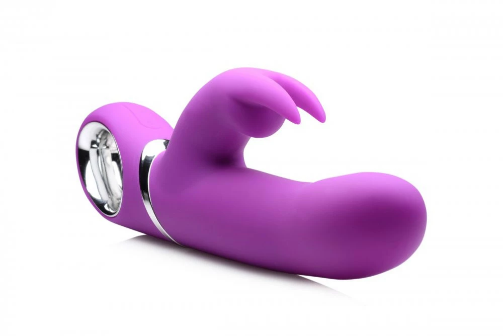Rechargeable Vibrators Extreme Sex Toys, Bondage, & Fucking Machines | ExtremeRestraintsTwirly 66X Spinning Silicone Rabbit Vibrator - Image 5